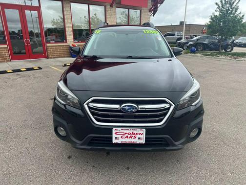 Crystal Black Silica 2018 Subaru Outback 2.5i Limited
