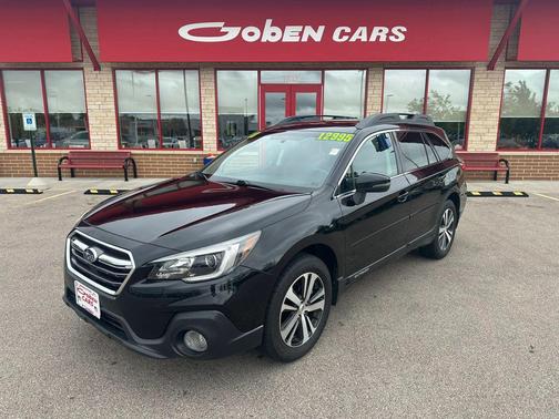 Crystal Black Silica 2018 Subaru Outback 2.5i Limited