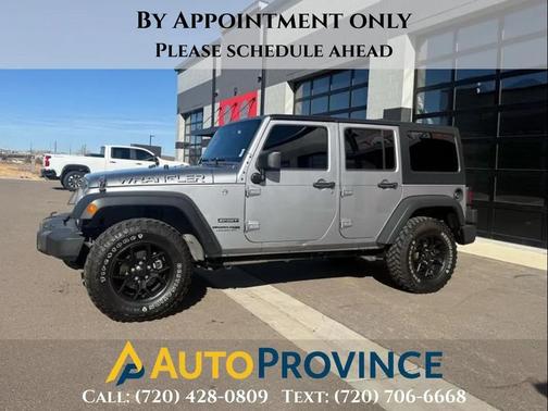 Billet Silver Metallic Clearcoat 2018 Jeep Wrangler JK Unlimited Sport SUV