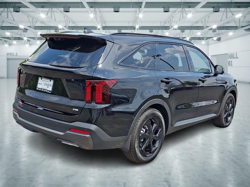 Aurora Black Pearl 2026 Kia Sorento Hybrid X-Line SX Prestige