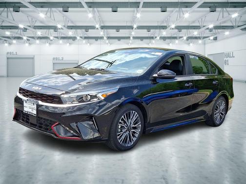 Aurora Black 2023 Kia Forte GT-Line