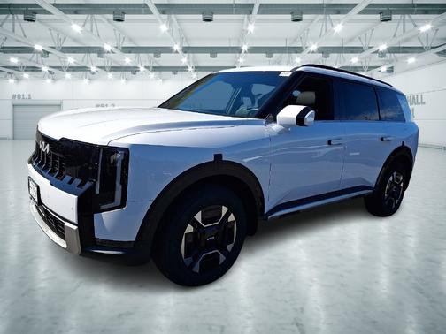 Glacial White Pearl 2027 Kia Telluride Hybrid EX