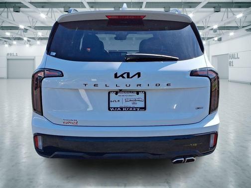 Glacial White Pearl 2025 Kia Telluride SX X-Line