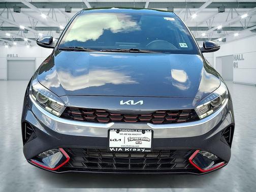 Gravity Gray 2023 Kia Forte GT-Line
