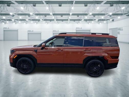 Terracotta Orange 2024 Hyundai SANTA FE HEV Calligraphy