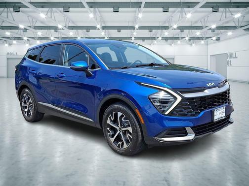 Sapphire Blue 2024 Kia Sportage EX