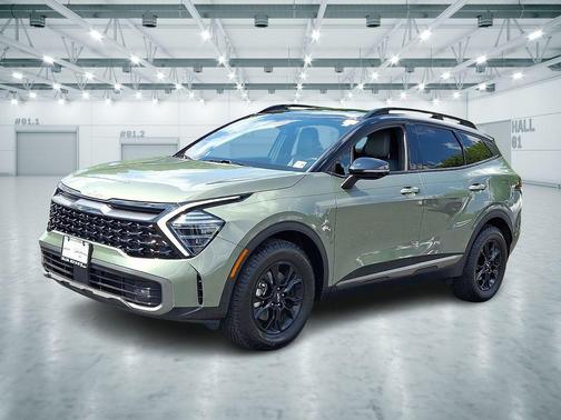 Jungle Green/Ebony Black Roof 2024 Kia Sportage X-Pro Prestige