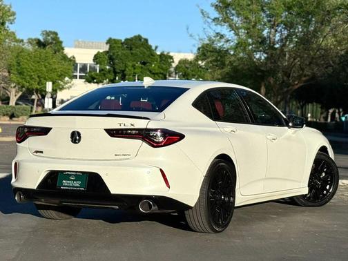 Platinum White Pearl 2024 Acura TLX A-Spec