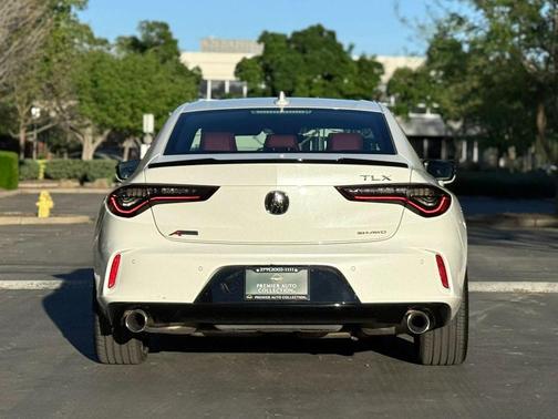 Platinum White Pearl 2024 Acura TLX A-Spec