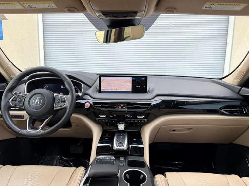 Platinum White Pearl 2023 Acura MDX Advance Package