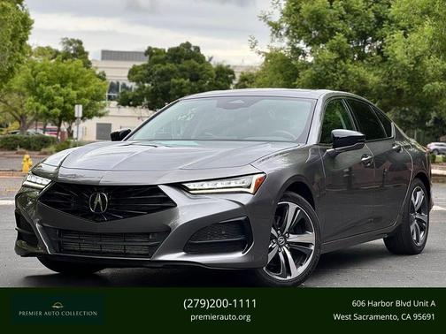 Gray 2024 Acura TLX Technology