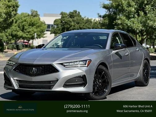 Lunar Silver Metallic 2023 Acura TLX Technology