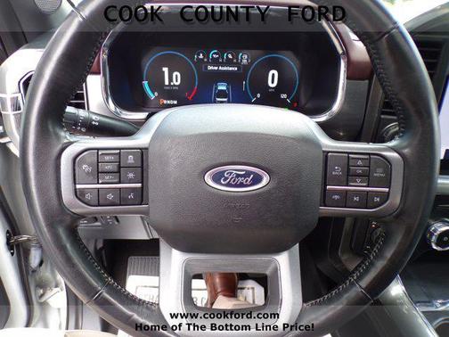 Gray 2023 Ford F-150 Lariat