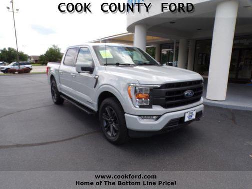 Gray 2023 Ford F-150 Lariat