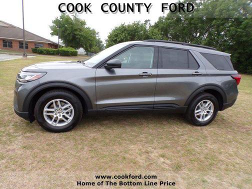 Gray 2026 Ford Explorer Active