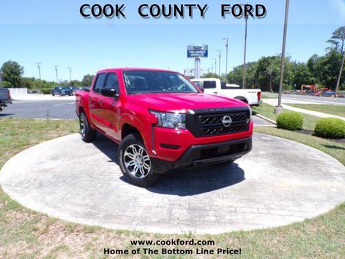 Red 2022 Nissan Frontier S