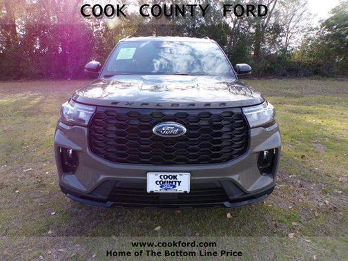 Gray 2026 Ford Explorer ST-Line