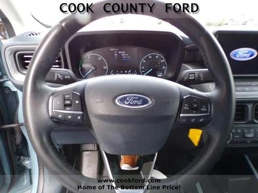 Blue 2023 Ford Maverick XLT