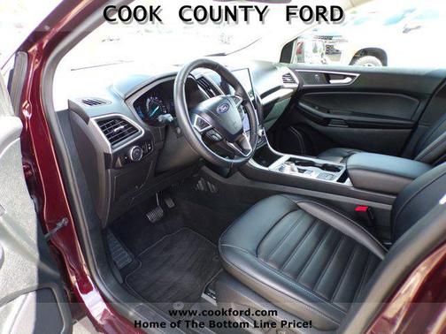 Red 2024 Ford Edge SEL