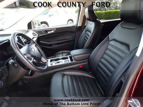Red 2024 Ford Edge SEL