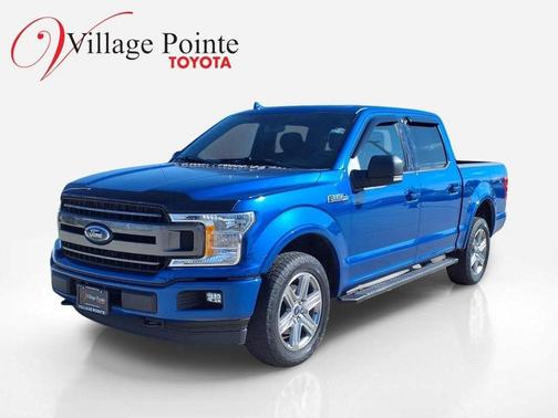 Lightning Blue 2018 Ford F-150 XLT