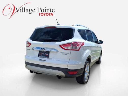 White Platinum 2014 Ford Escape Titanium