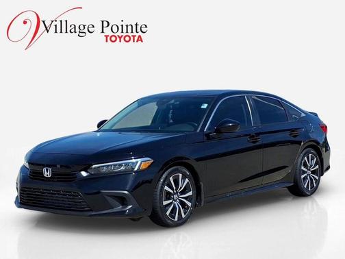 Crystal Black Pearl 2023 Honda Civic EX