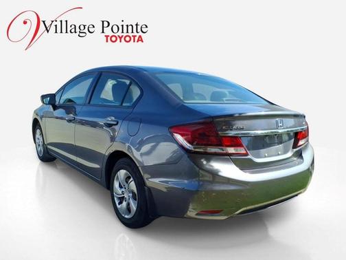 Gray 2014 Honda Civic LX