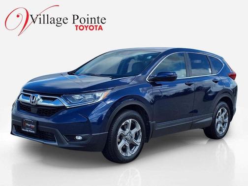 Obsidian Blue Pearl 2018 Honda CR-V EX-L