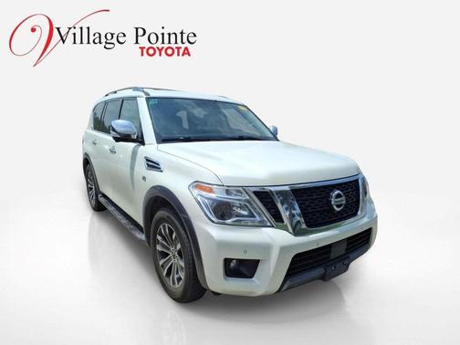 Pearl White Tricoat 2019 Nissan Armada SL