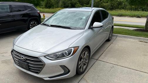 Symphony Silver 2017 Hyundai ELANTRA Limited