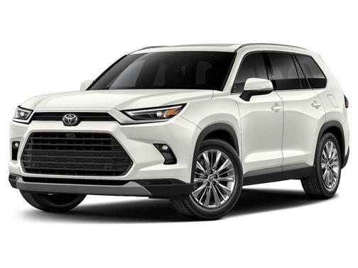 Coastal Cream 2024 Toyota Grand Highlander Platinum