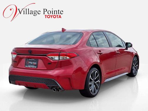 Barcelona Red Metallic 2020 Toyota Corolla SE