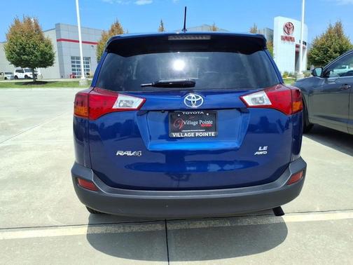 Blue Crush Metallic 2015 Toyota RAV4 LE