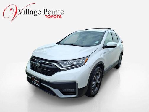 Platinum White Pearl 2022 Honda CR-V Hybrid EX-L