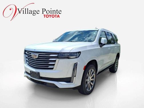 Crystal White Tricoat 2021 Cadillac Escalade Premium Luxury Platinum