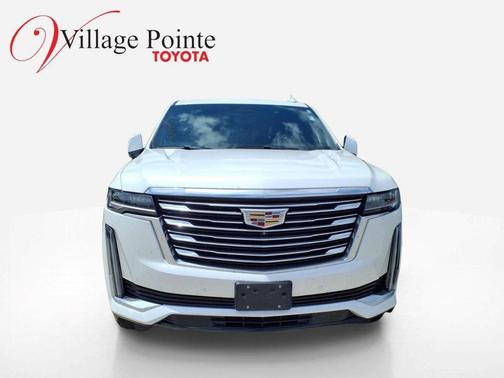 Crystal White Tricoat 2021 Cadillac Escalade Premium Luxury Platinum