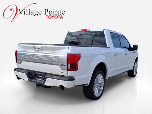 White Platinum Metallic Tri-Coat 2019 Ford F-150 Limited