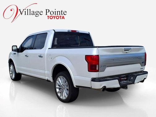 White Platinum Metallic Tri-Coat 2019 Ford F-150 Limited