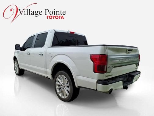 White Platinum Metallic Tri-Coat 2019 Ford F-150 Limited