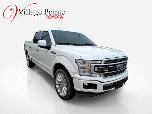 White Platinum Metallic Tri-Coat 2019 Ford F-150 Limited