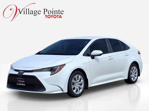 Super White 2021 Toyota Corolla LE