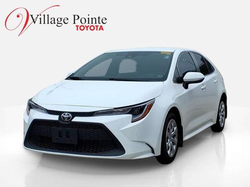 Super White 2021 Toyota Corolla LE