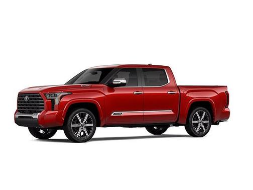 Supersonic Red 2026 Toyota Tundra Hybrid Capstone