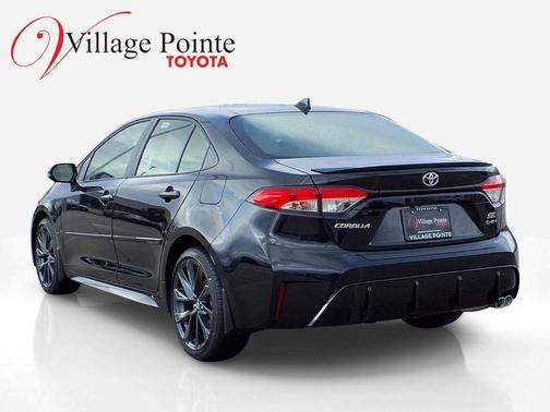 Midnight Black Metallic 2026 Toyota Corolla Hybrid SE