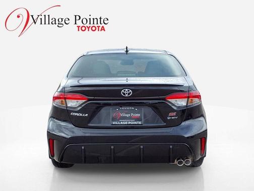 Midnight Black Metallic 2026 Toyota Corolla Hybrid SE