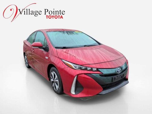 Hypersonic Red 2017 Toyota Prius Prime Plus