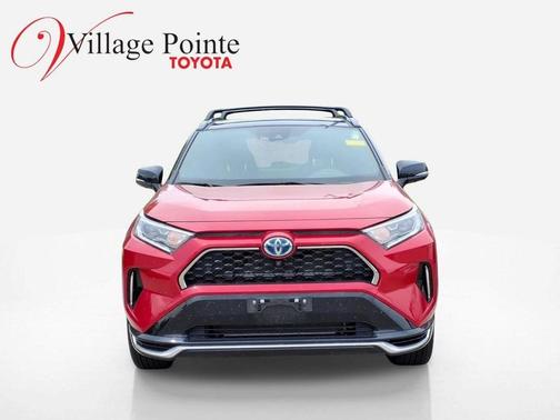 Supersonic Red/Midnight Black Metallic 2021 Toyota RAV4 Prime XSE