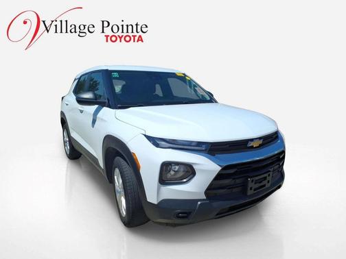 Summit White 2022 Chevrolet Trailblazer LS