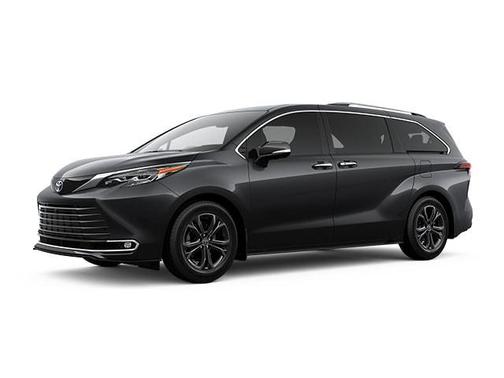 Magnetic Gray Metallic 2025 Toyota Sienna Platinum